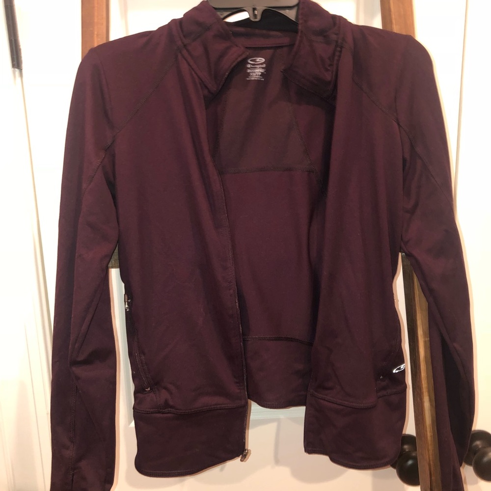 Women’s Purple Full Zip Athletic Top Size XS